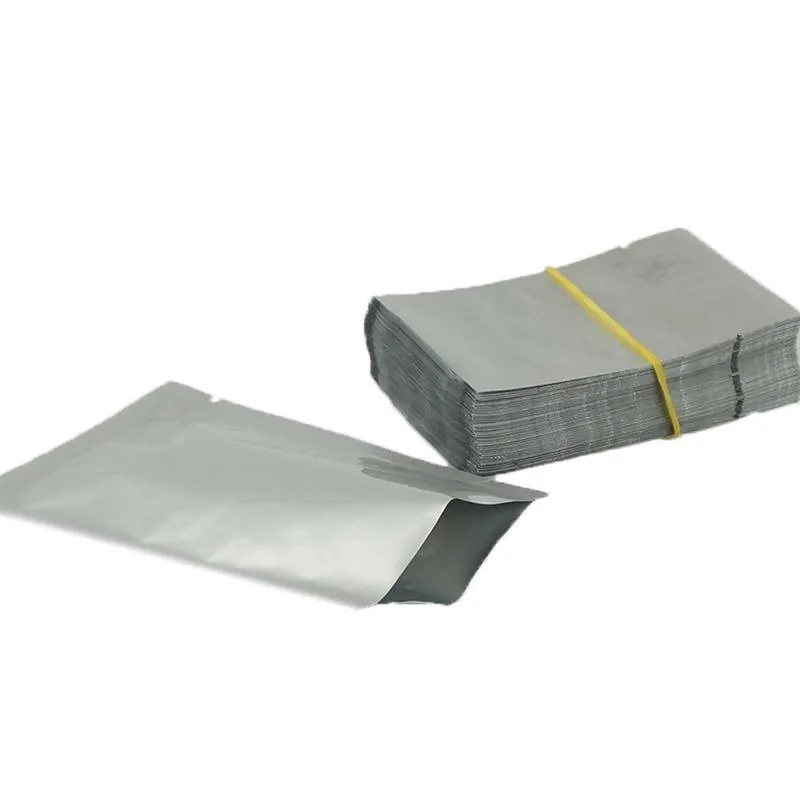 Mylar Vacuum Heat Seal bags 50PCS 5Sizes Silver