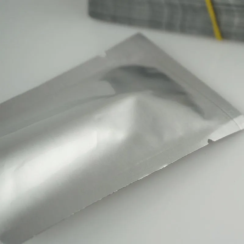 Mylar Vacuum Heat Seal bags 50PCS 5Sizes Silver