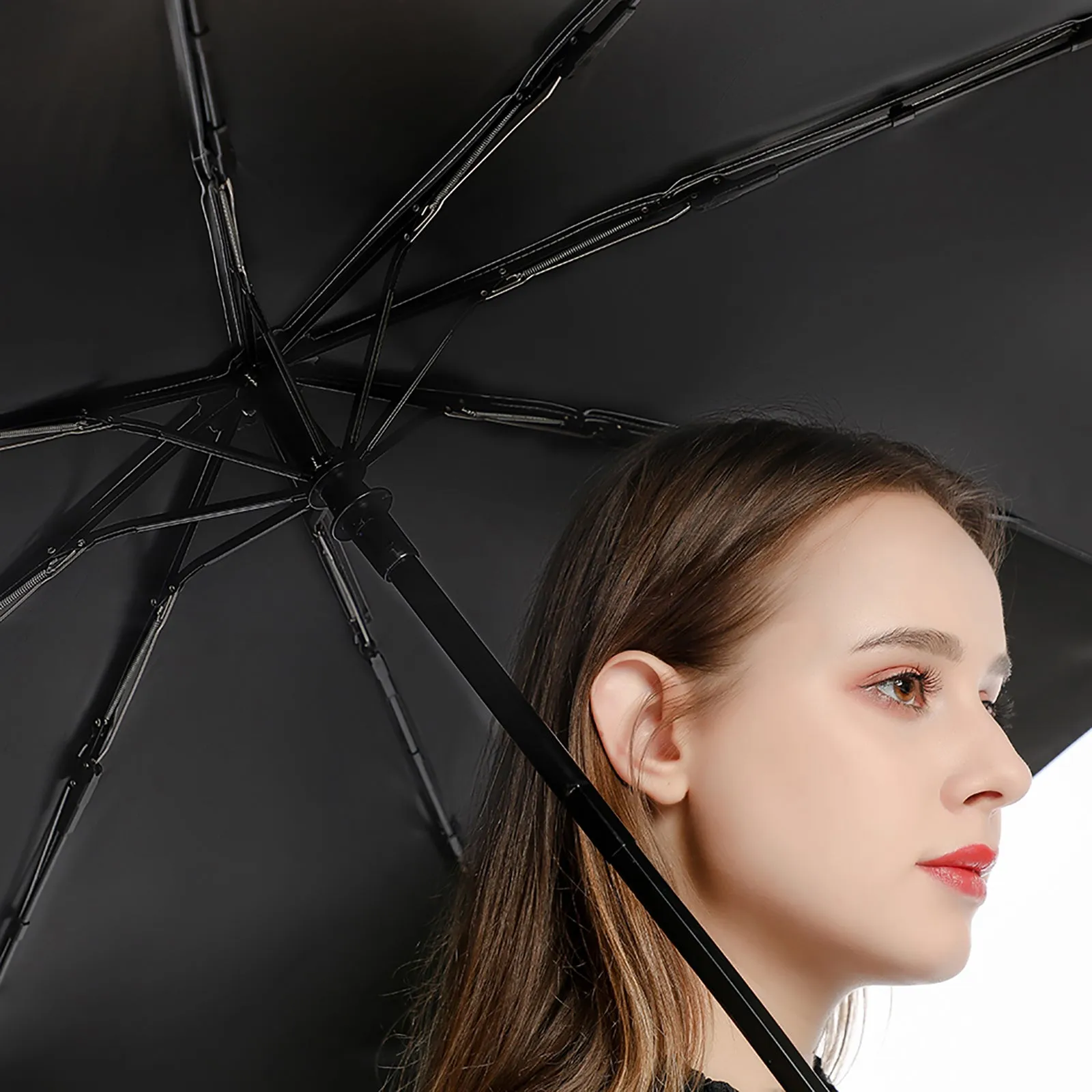 Mystic Crow Auto Umbrella with Printed Pattern Outside ZYS03-8K