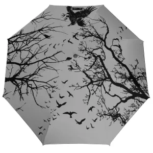 Mystic Crow Auto Umbrella with Printed Pattern Outside ZYS03-8K