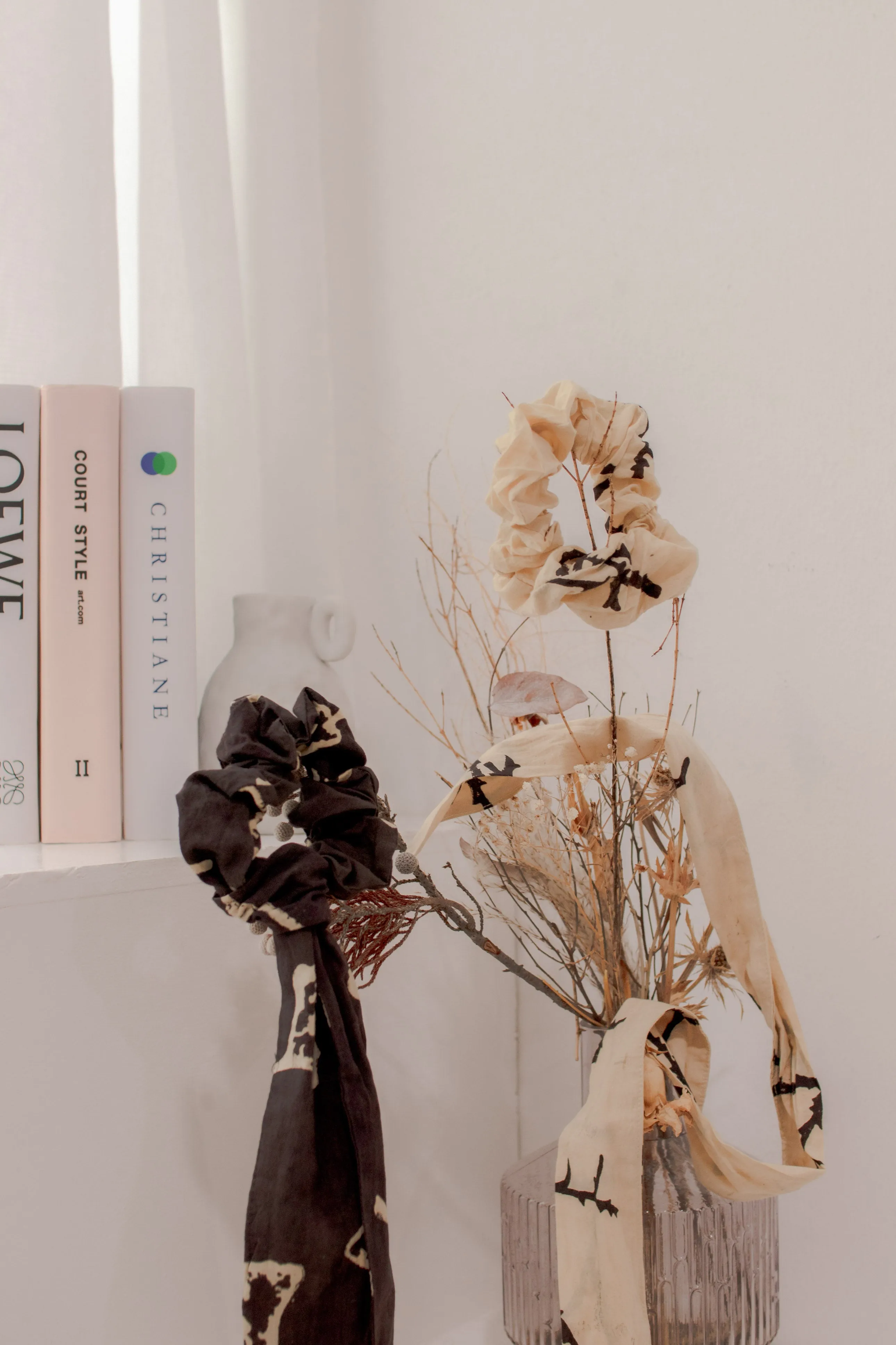 NATURA: Two-in-one Scrunchies (Mix of 2)