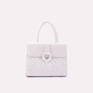Nerida White Casual Hand Bags 0331039