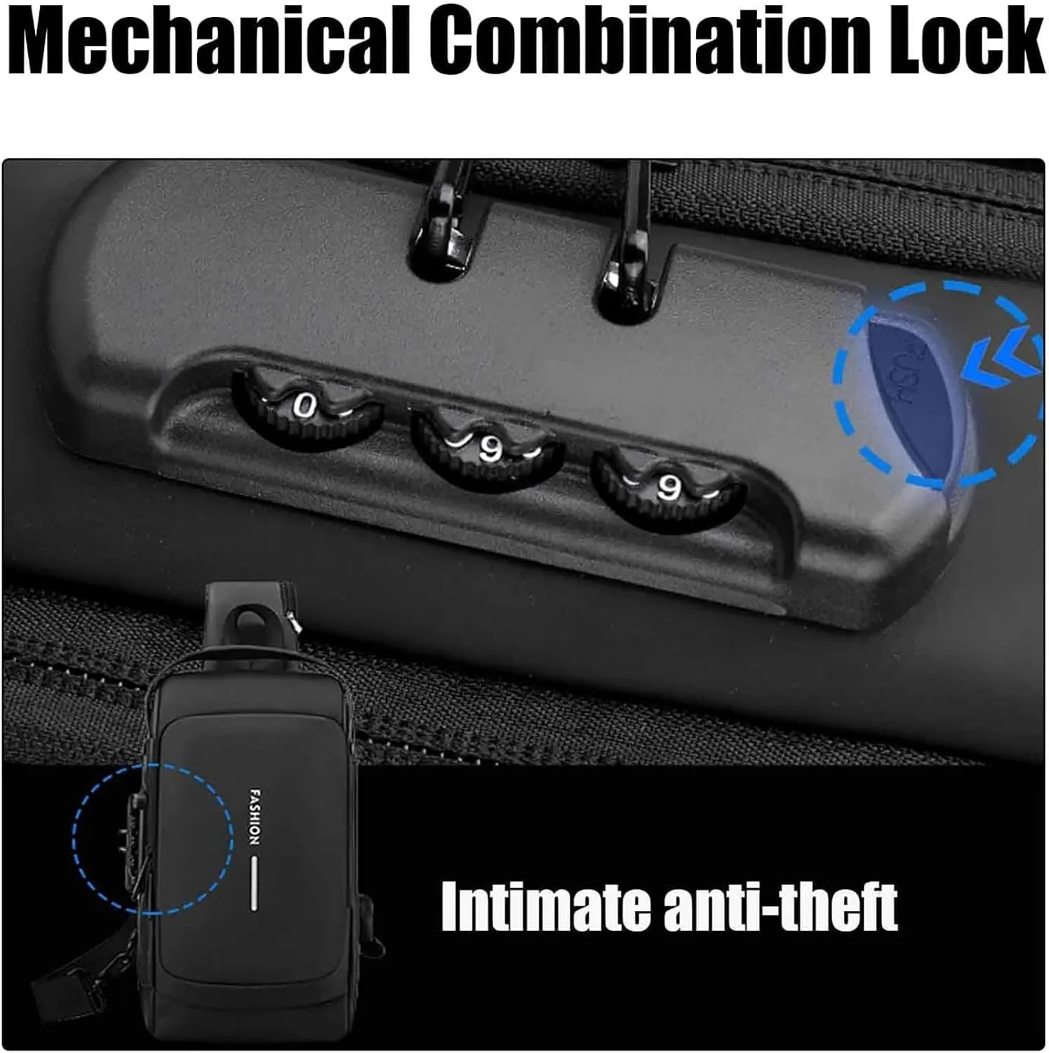 New Carbon Fiber Streamline Anti-Theft Sling Bag,USB charging port Sport Waterproof Shoulder Bag,for Travel Gym Sports