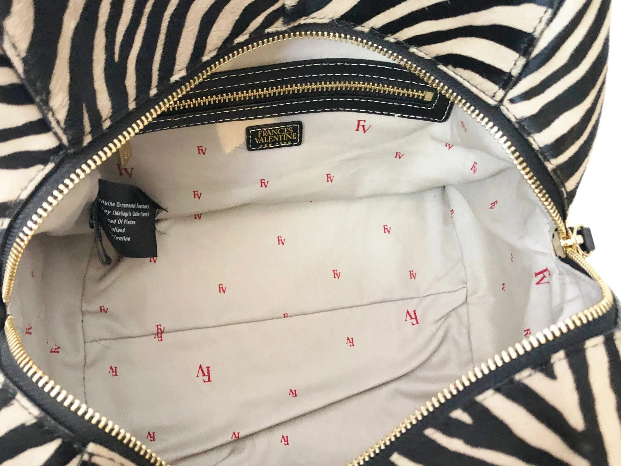 NEW Frances Valentine Calf-Hair Sabrina Satchel