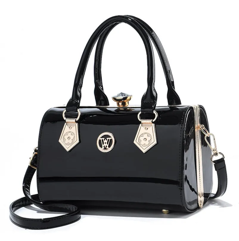 New Luxury Patent Leather Women'S Bags
