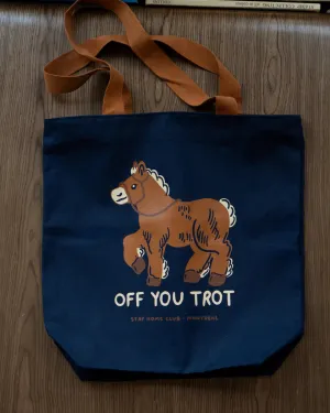 Off You Trot Big ZIp Tote
