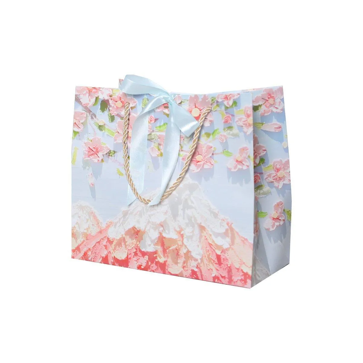 Oil Painting Pattern Gift Paper Bags 2Styles 50PCS