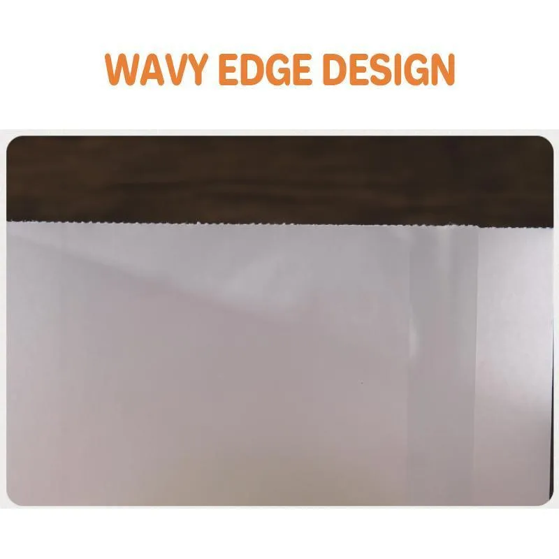 Oil-Proof Paper Bags 1000PCS White