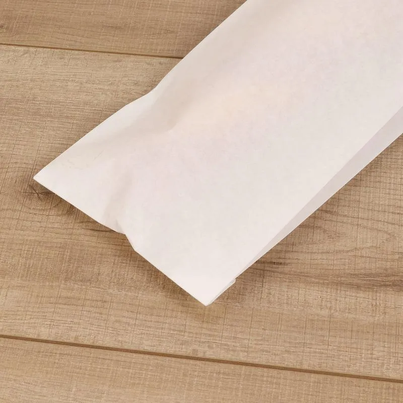 Oil-Proof Paper Bags 1000PCS White