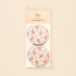 On the Road Car Coaster Set-Endless Daydream Cream