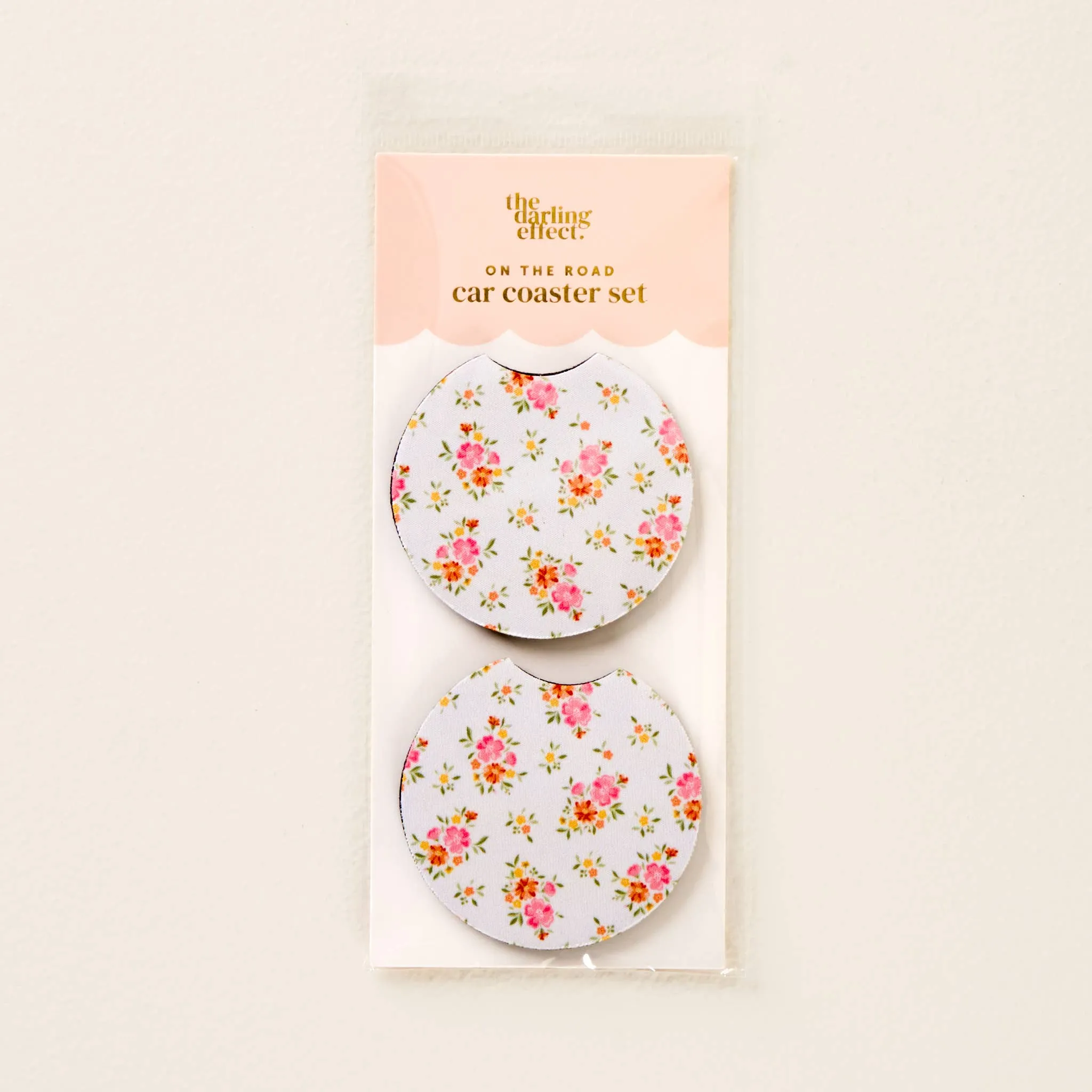 On the Road Car Coaster Set-Endless Daydream Cream