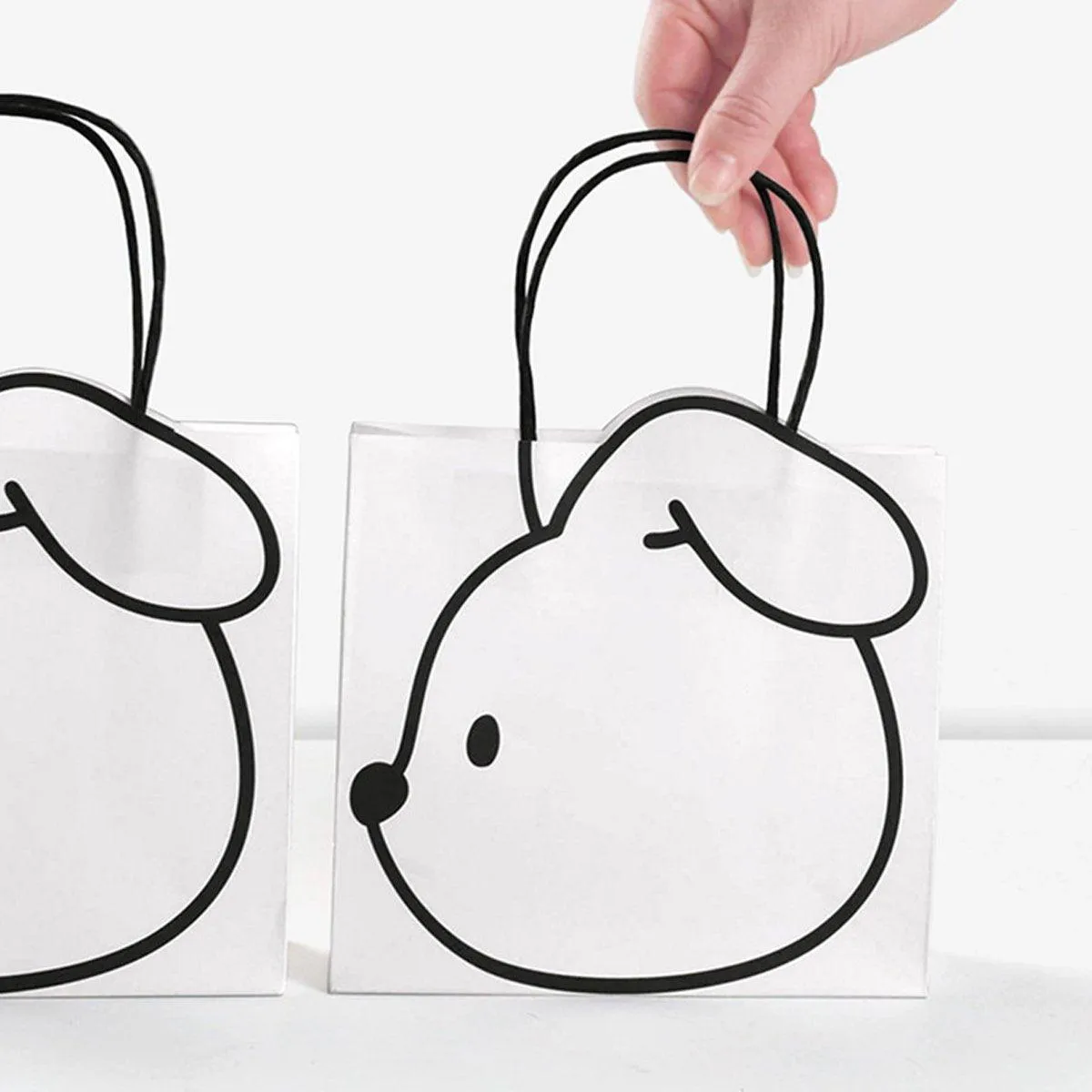 Paper Gift Bags with Handles 50PCS