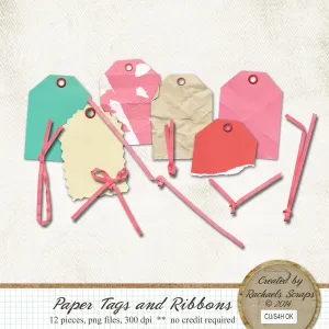 Paper Tags & Ribbons