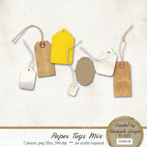 Paper Tags Mix