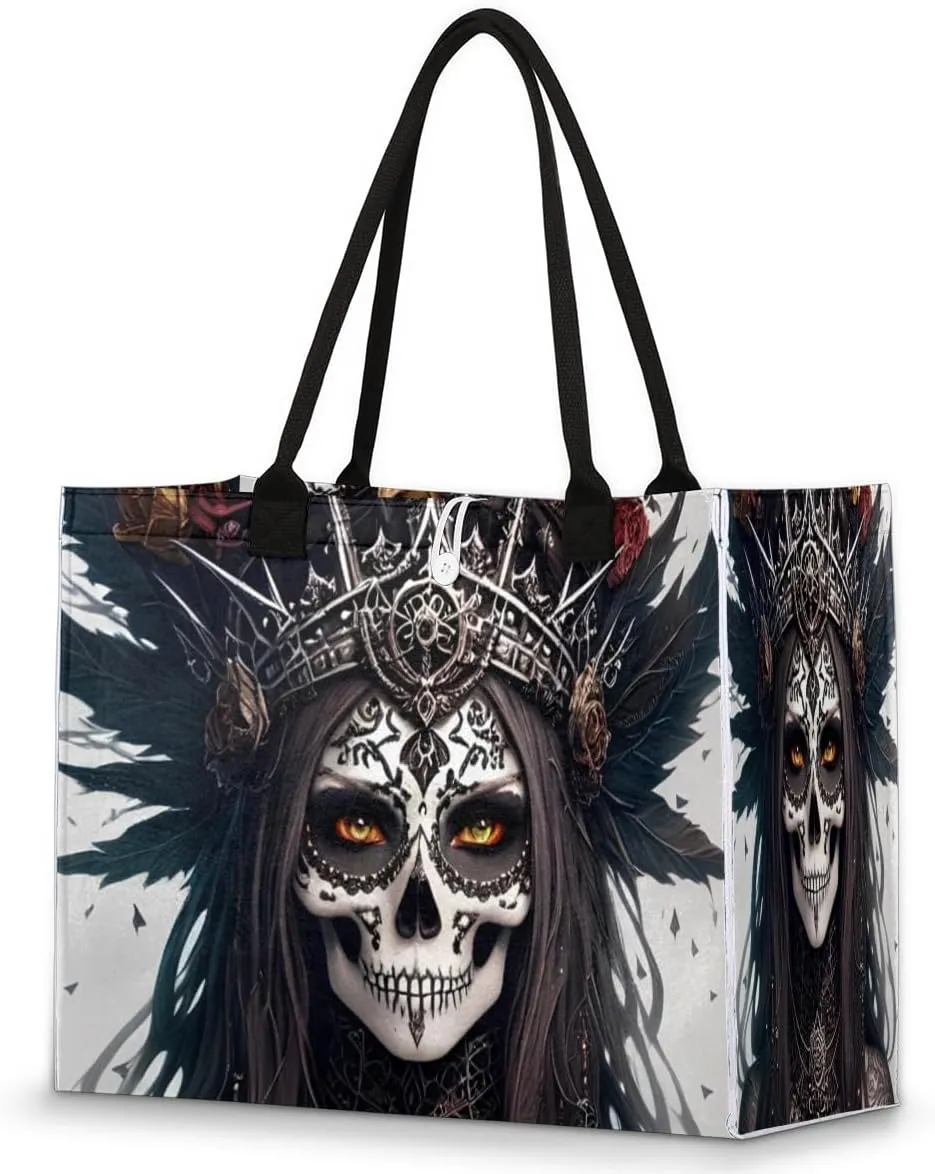 Pardick Large Travel Utility Tote Bag for Women Reusable Shopping Bags with Handles-bag