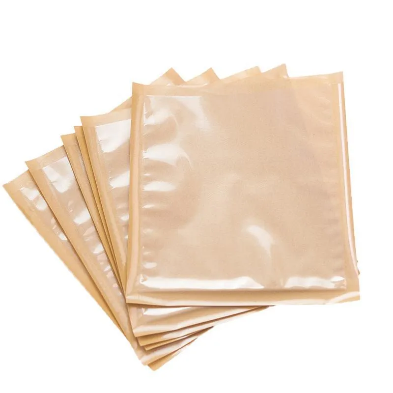 Pastry Packaging Bags 500PCS White/Kraft