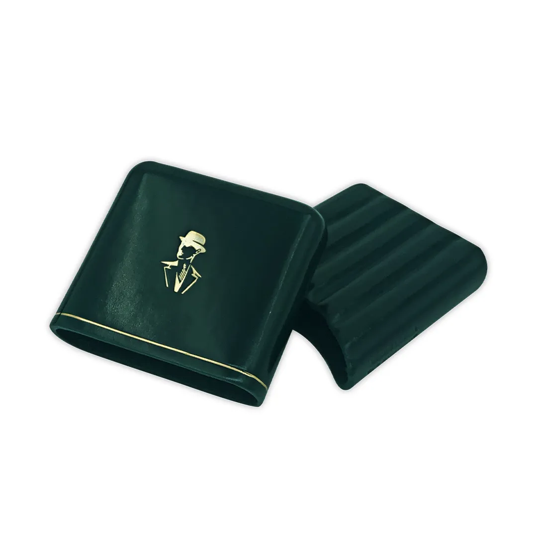 Peroni Firenze X Sartoria Napoletana Dark Green Half Toscano Cigar Case