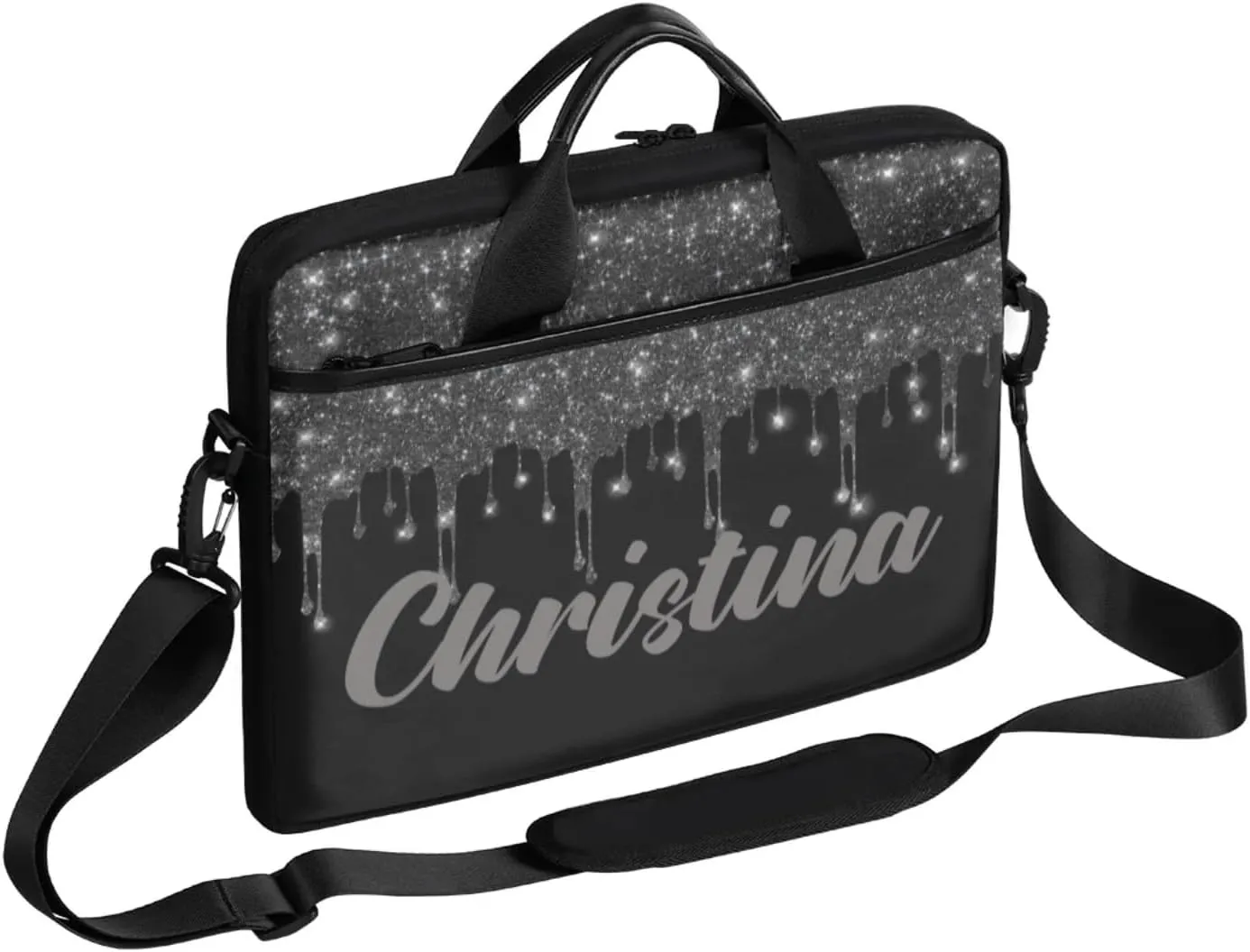Personalized-Laptop-Bag-Case Briefcases Shoulder Bag for Women Man, Custom Computer Cases for Laptops