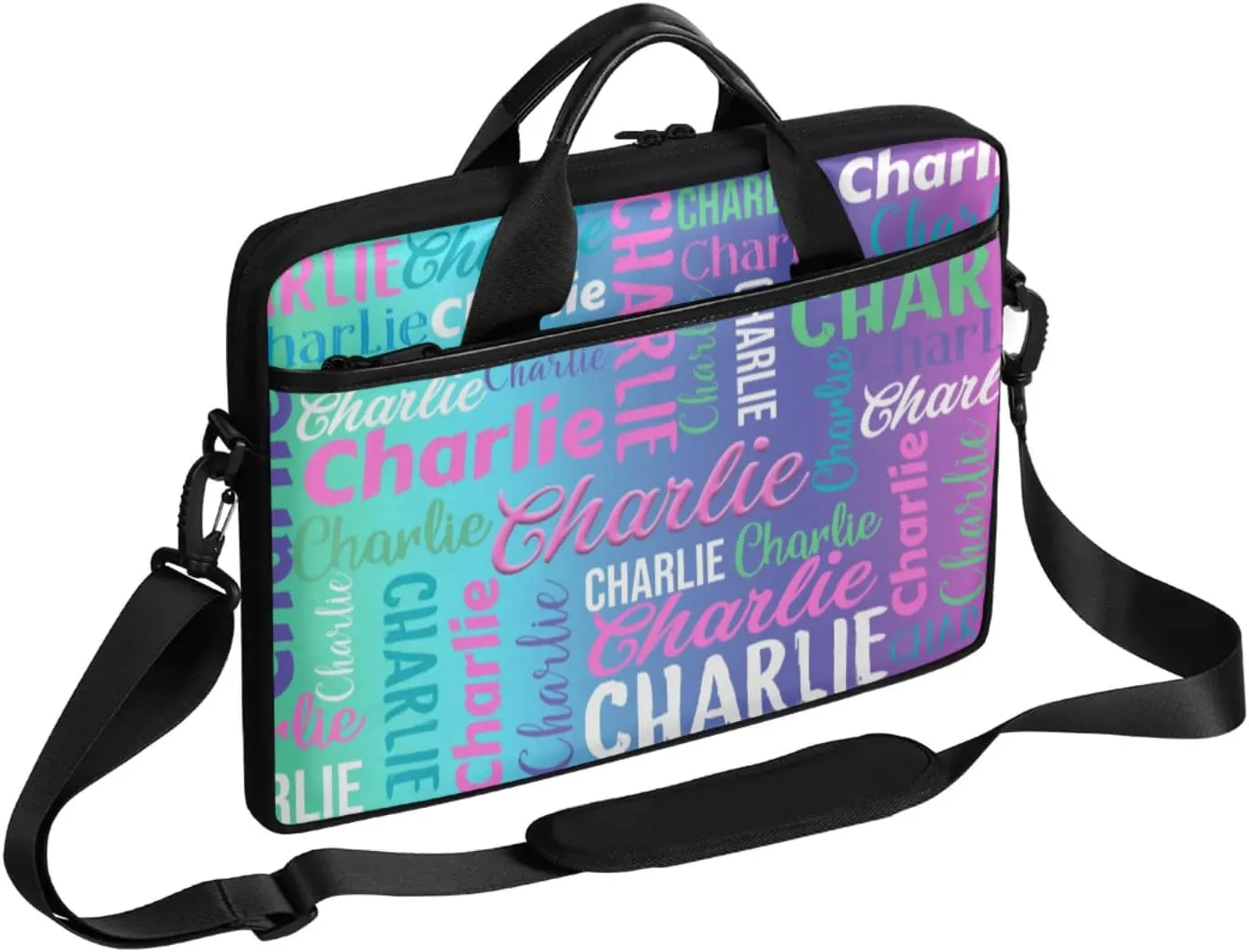 Personalized-Laptop-Bag-Case Briefcases Shoulder Bag for Women Man, Custom Computer Cases for Laptops