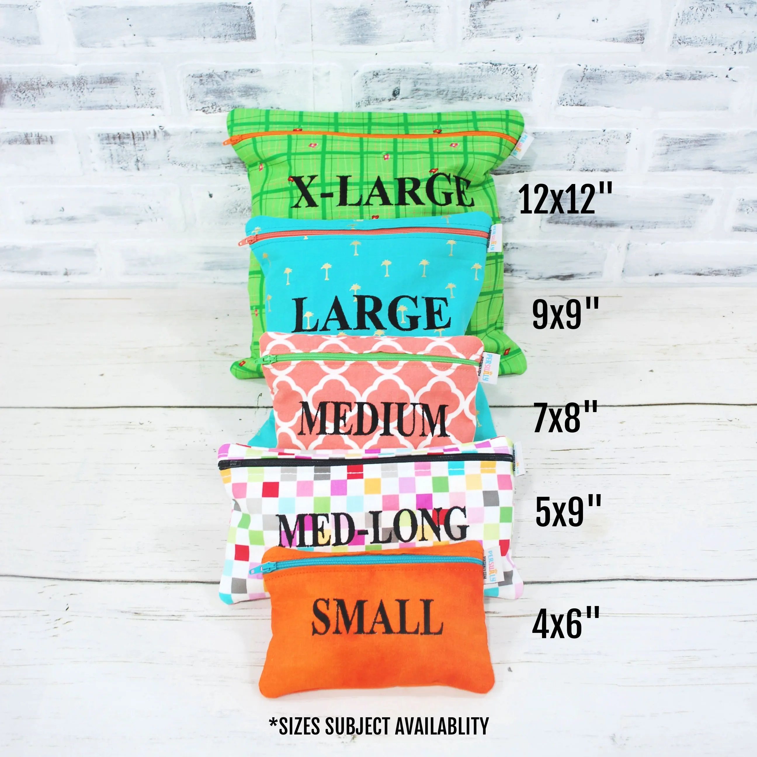 Personalized Tractor Trails Reusable Food Bag