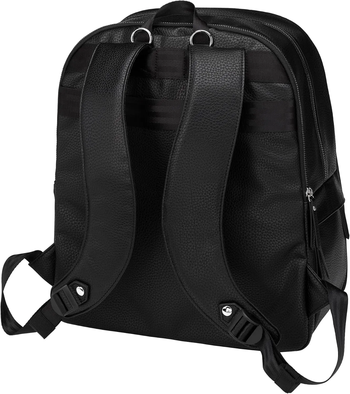 Petunia Pickle Bottom 2-in-1 Provisions Breast Pump & Diaper Bag, Designed for Busy Parents, Spacious Main Compartment, Ebony