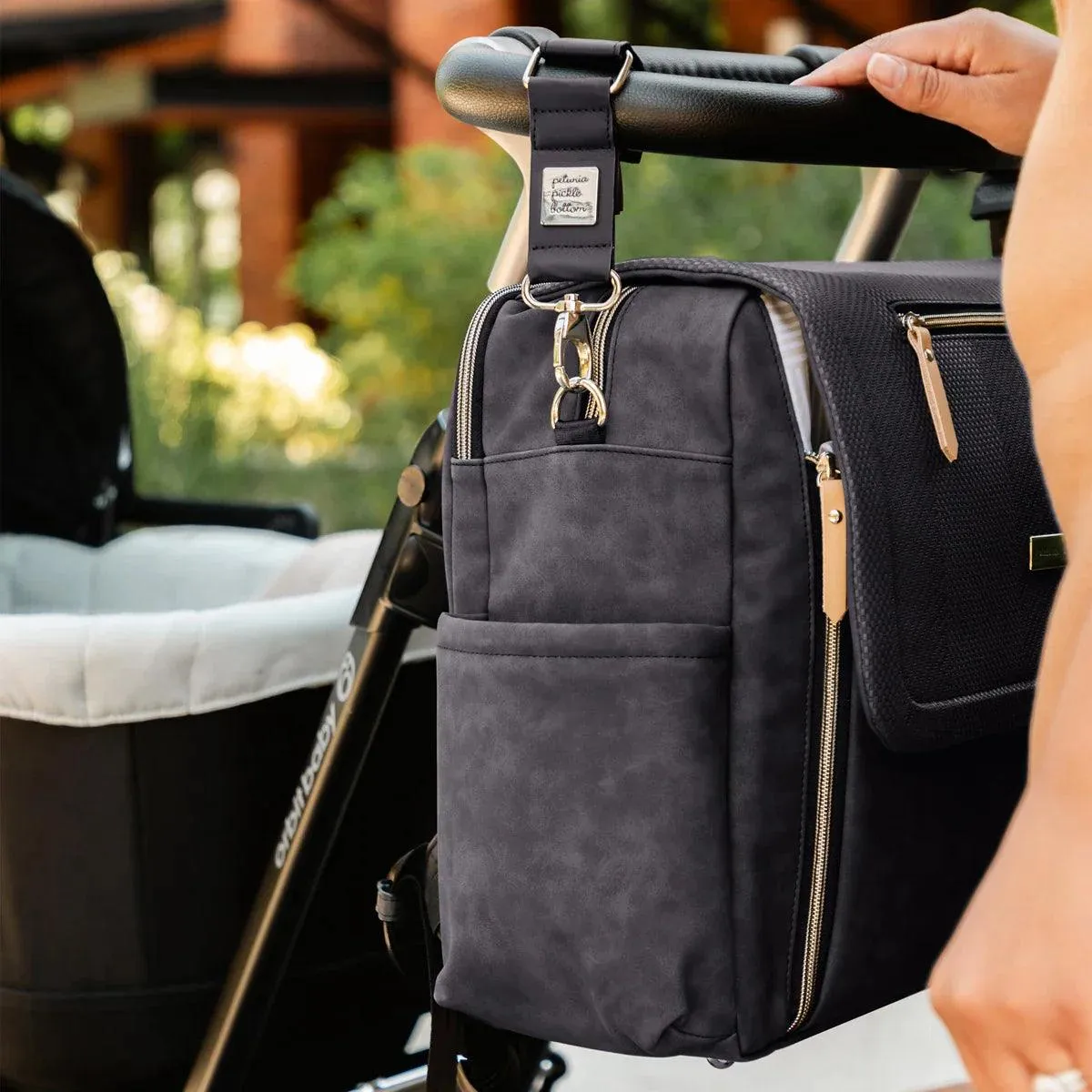 Petunia Pickle Bottom Boxy Backpack Deluxe Diaper Bag