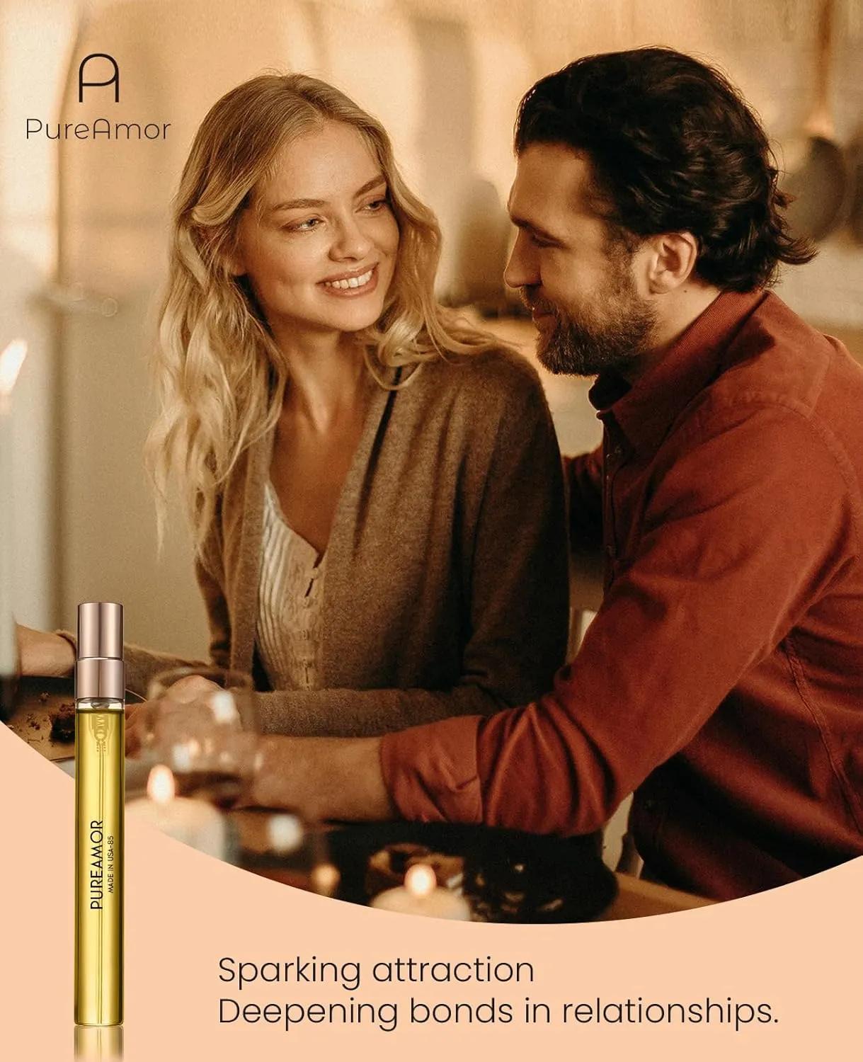 Pheromones Perfumes for Women, Bulgarian Lavender Perfume Oil,Fresh,Herbal Aroma,Floral Lavenders Perfumes for Women.Enhanced Scents Pheromone Perfume,0.34oz Travel Size (Bulgarian Lavender)