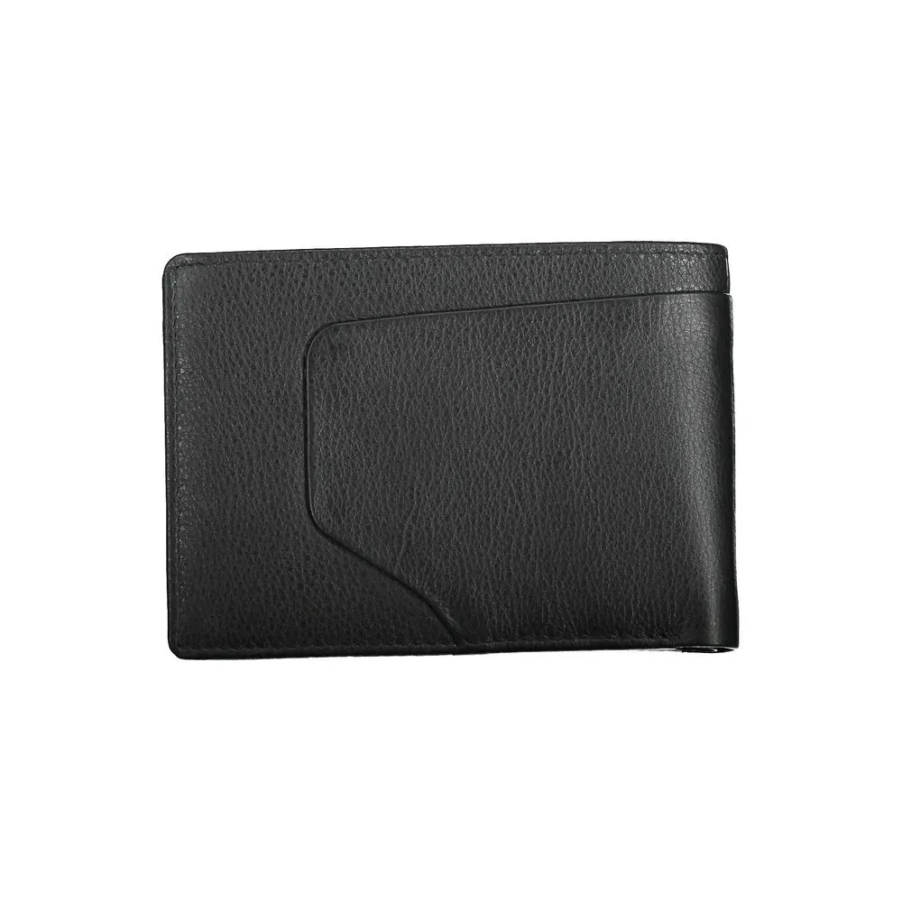 Piquadro Black Leather Men Wallet