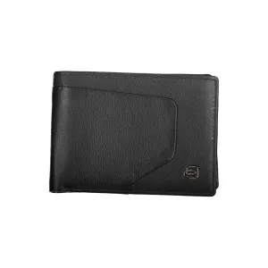 Piquadro Black Leather Men Wallet