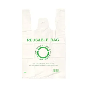 Plastic Carry Bag Reusable- 500/CTN