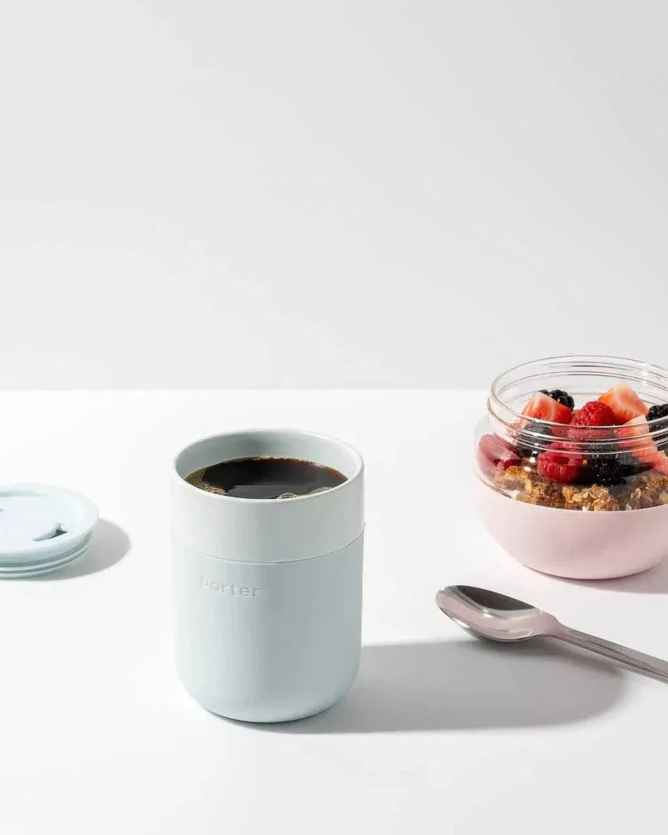 Porter To-Go Ceramic Mug 12oz by W and P | Slate