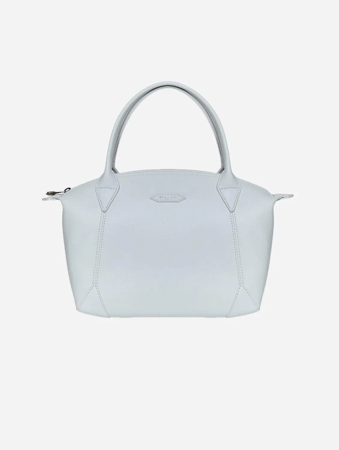 Pretty Apple Skin Vegan Leather Shoulder Bag | White