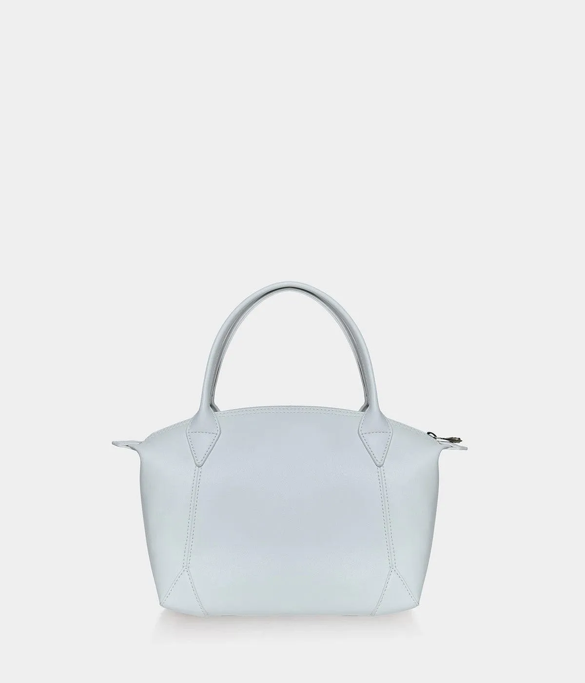 Pretty Apple Skin Vegan Leather Shoulder Bag | White