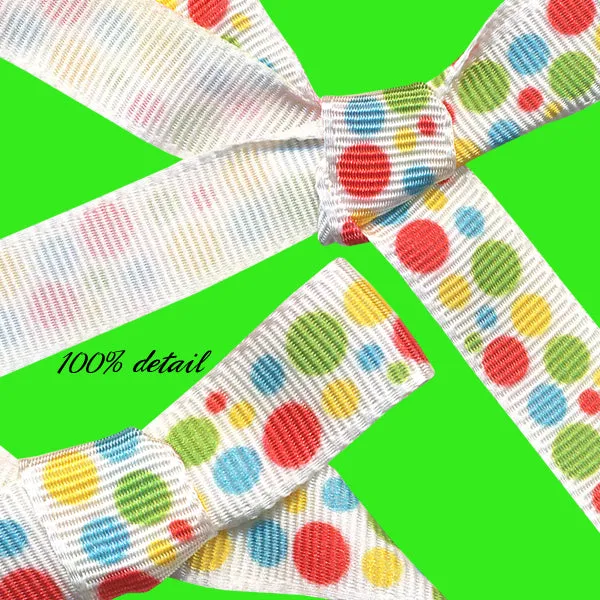 Primary Dots Ribbons