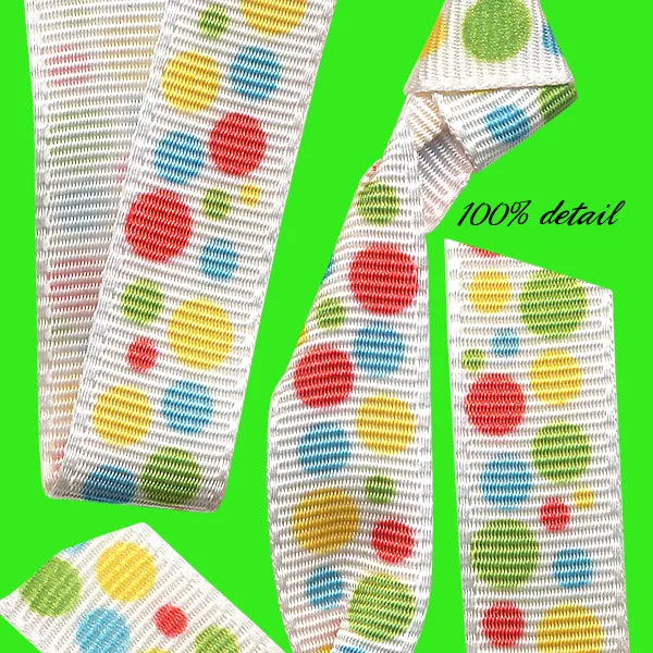 Primary Dots Ribbons