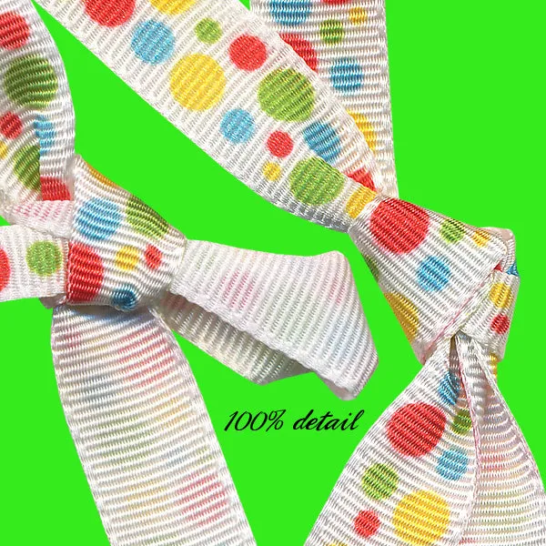 Primary Dots Ribbons