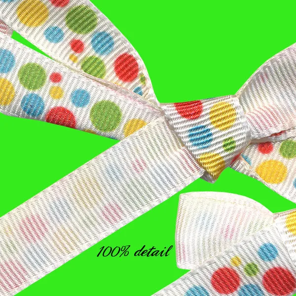 Primary Dots Ribbons
