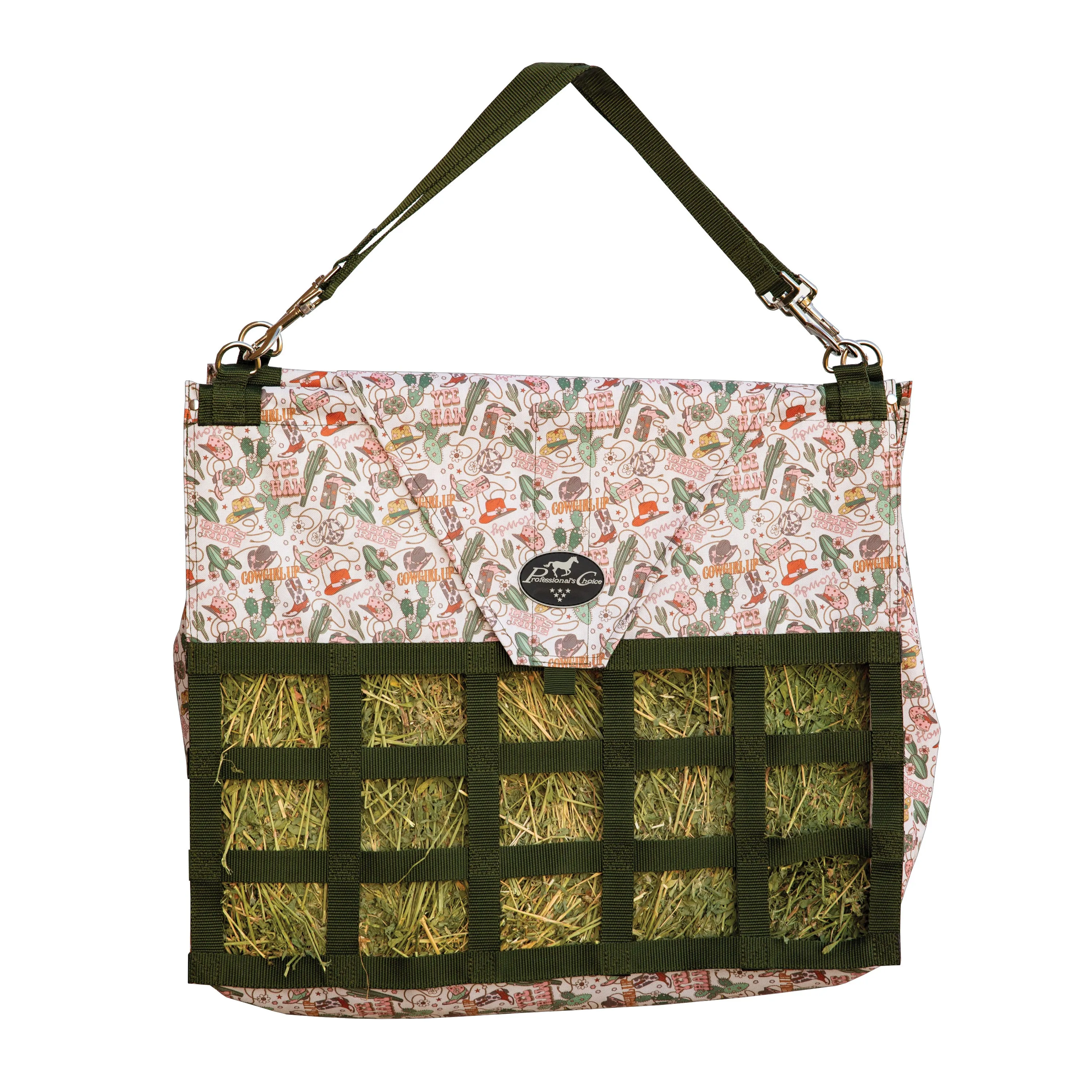Professional's Choice Medium Feed Hay Bag- Cowgirl