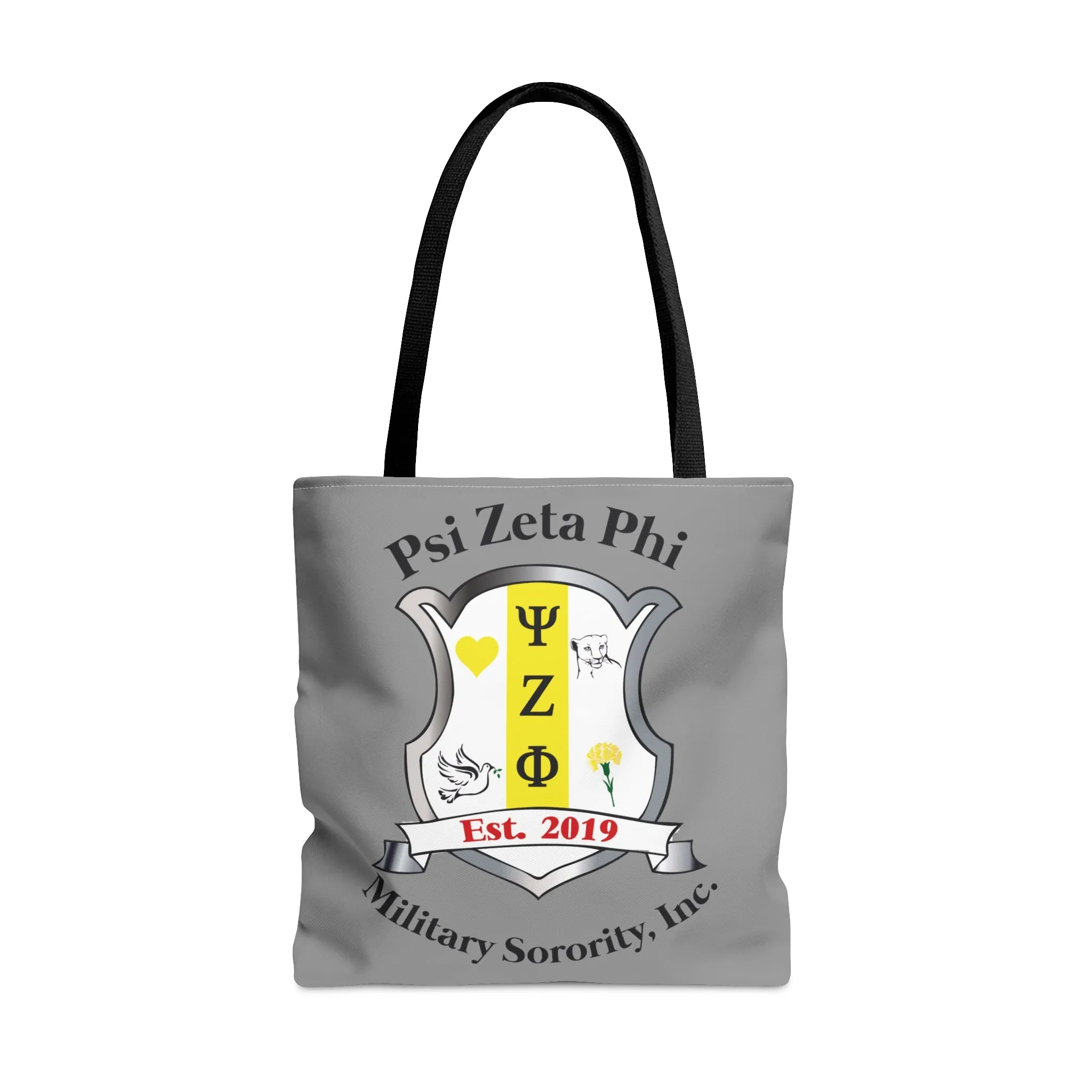 Psi Zeta Phi Tote Bag (Grey)
