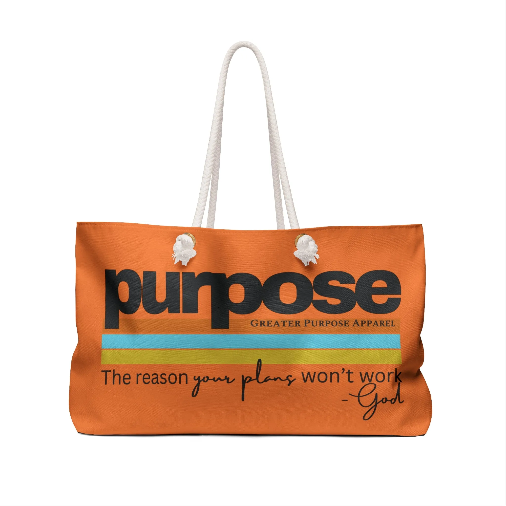 Purpose- Weekender Bag