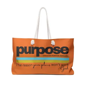 Purpose- Weekender Bag
