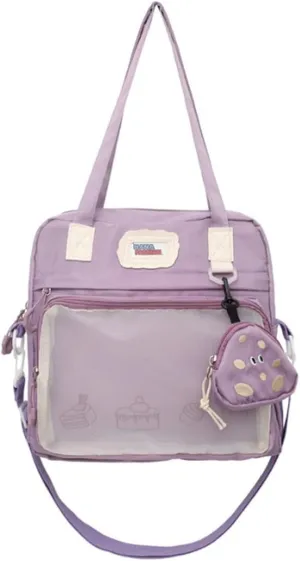 Purse Handbag JK Uniform Messenger Bag Lolita Shoulder Crossbody Bag Ita Bag Nylon Tote