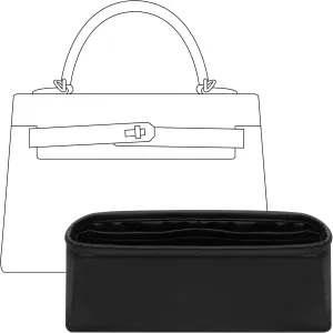 Purse Organizer Insert for HERMES Kelly Mini handbag (Custom Color for Kelly Mini)