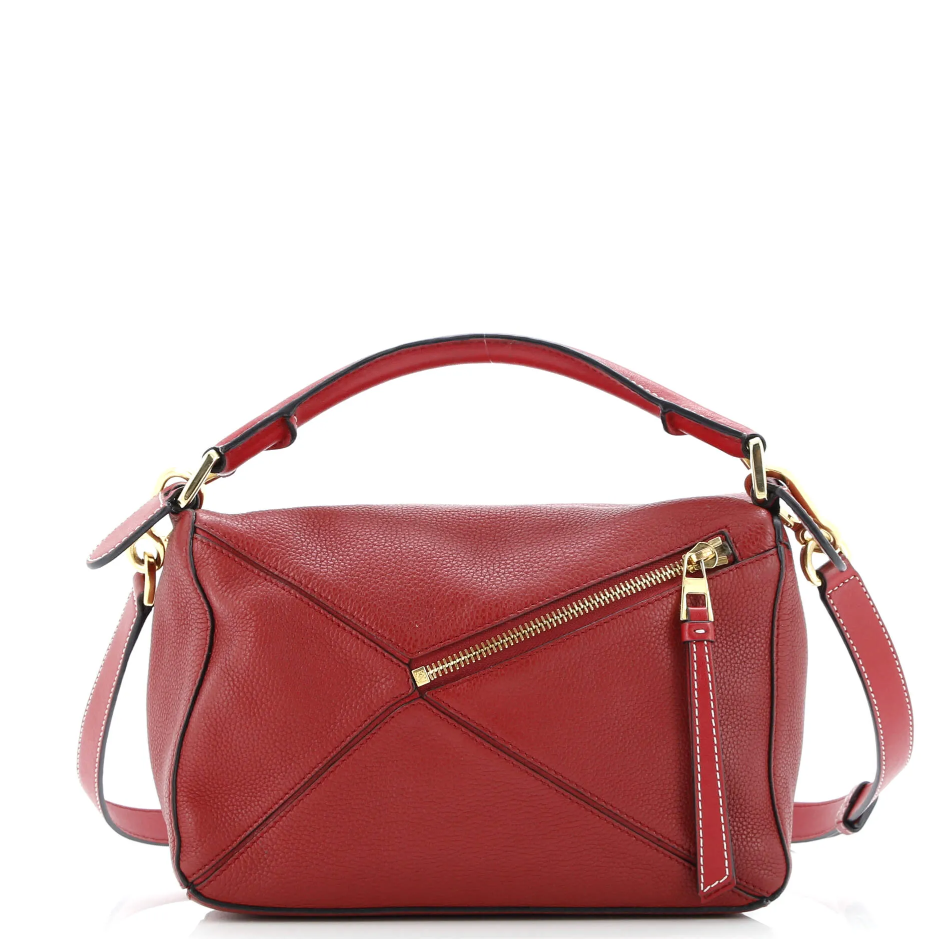 Puzzle Bag Leather Small