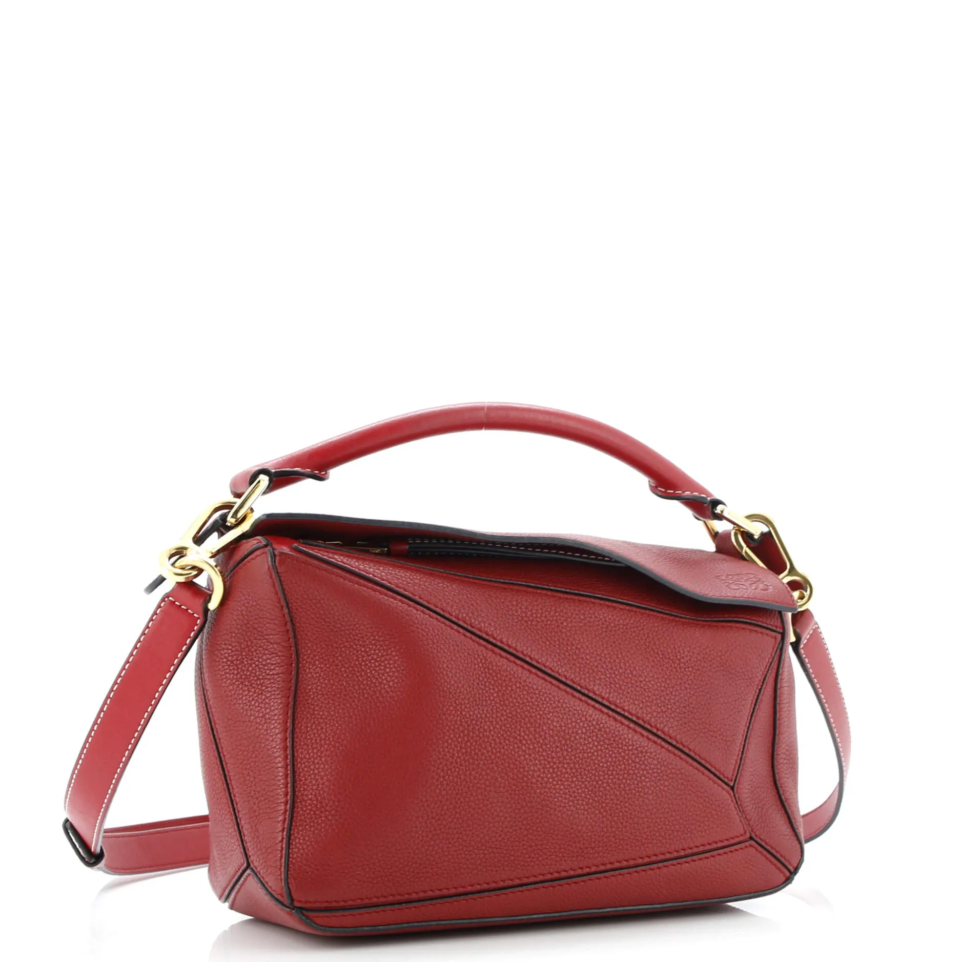 Puzzle Bag Leather Small
