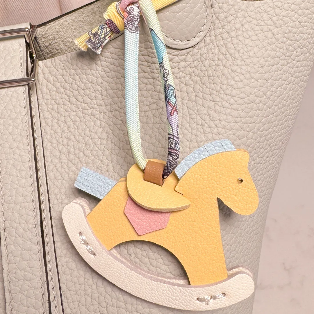 Équestre Leather Handbag Charm