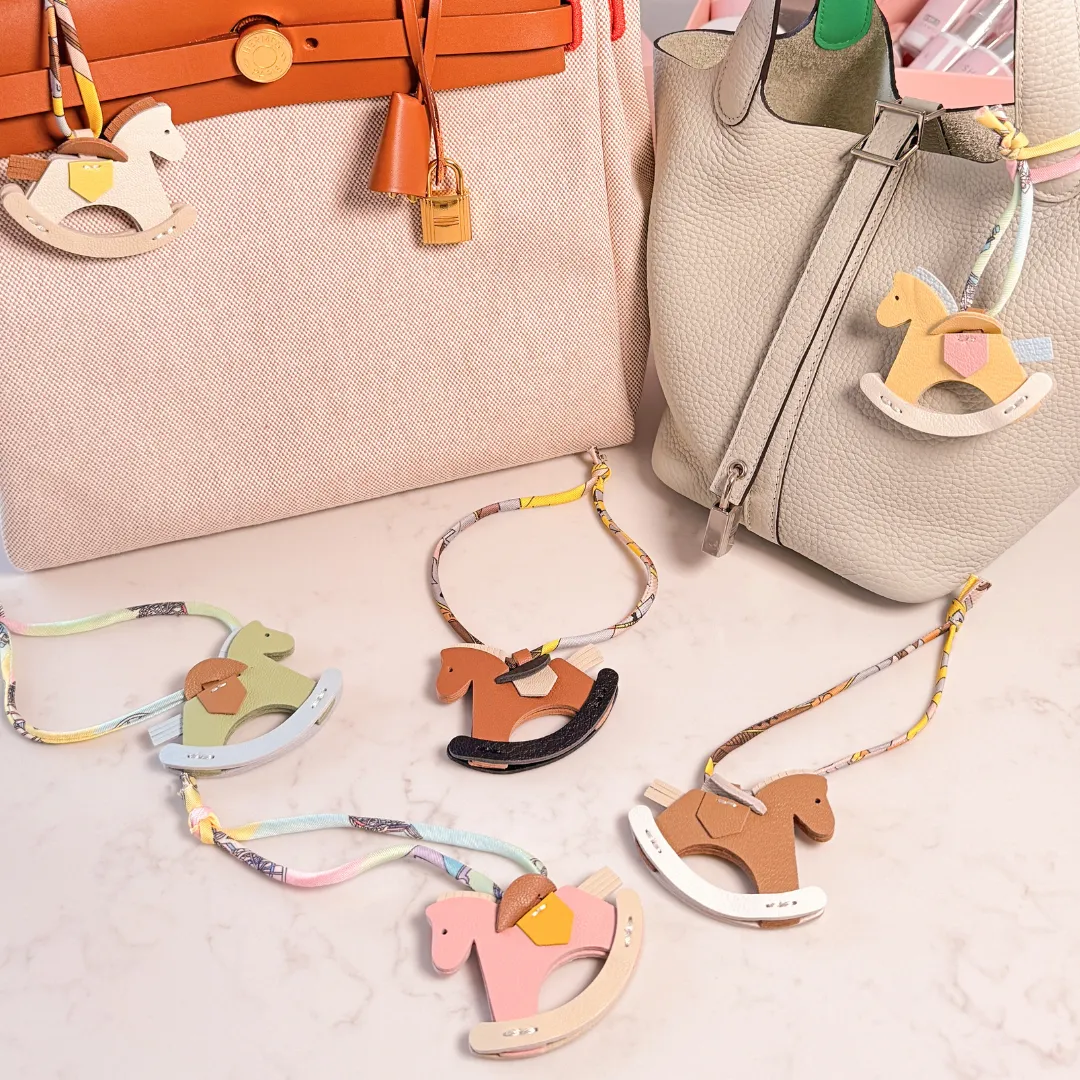 Équestre Leather Handbag Charm