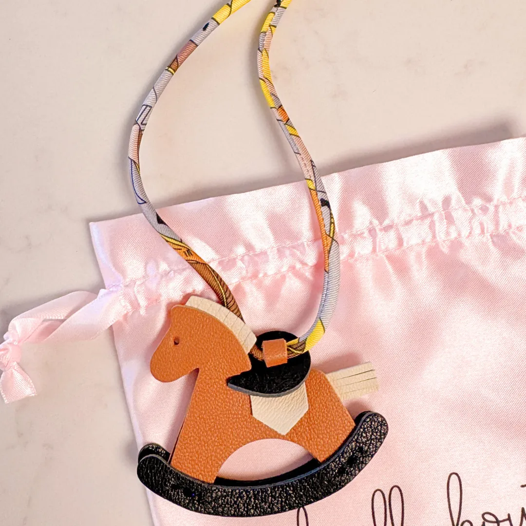 Équestre Leather Handbag Charm