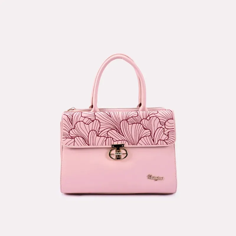 Quinby Pink Casual Hand Bags 0331031