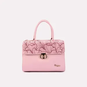 Quinby Pink Casual Hand Bags 0331031